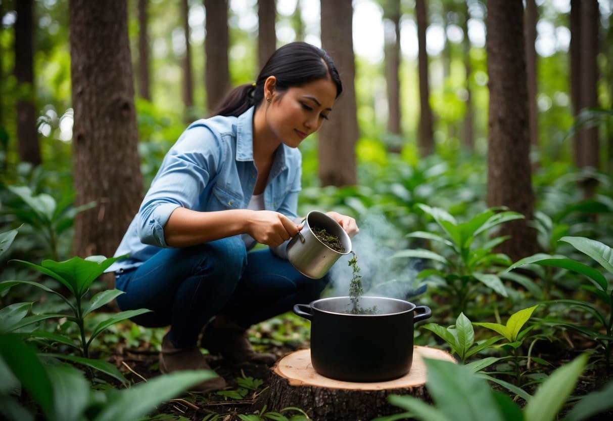 chá de barbatimão limpa o útero