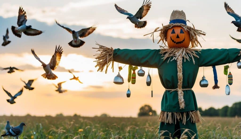 como espantar pombos