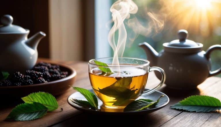 O chá de folha de amora tem ganhado atenção por suas possíveis propriedades de emagrecimento e benefícios para a saúde.