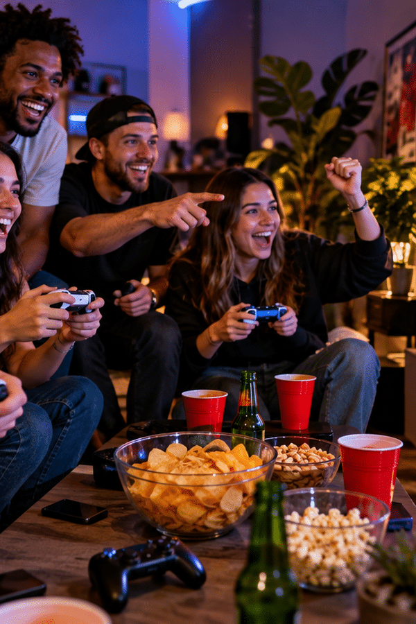 Como organizar um encontro de jogos entre amigos com regras e horários